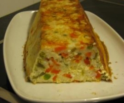 Pudim de Ervilhas e Cenouras