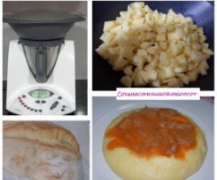 Carne de Vitela Estufada com Puré de Batata