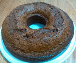Bolo de chocolate e laranja