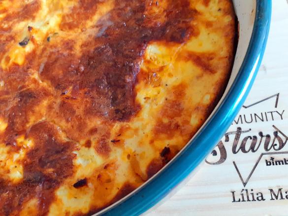 Tarte de Bacalhau (ou Atum) Sem Base