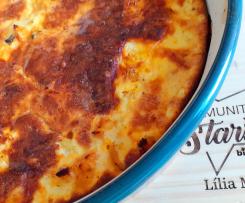 Tarte de Bacalhau (ou Atum) Sem Base