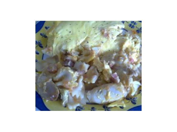 Choquinhos Gratinados com Béchamel de Cenoura