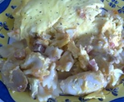 Choquinhos Gratinados com Béchamel de Cenoura