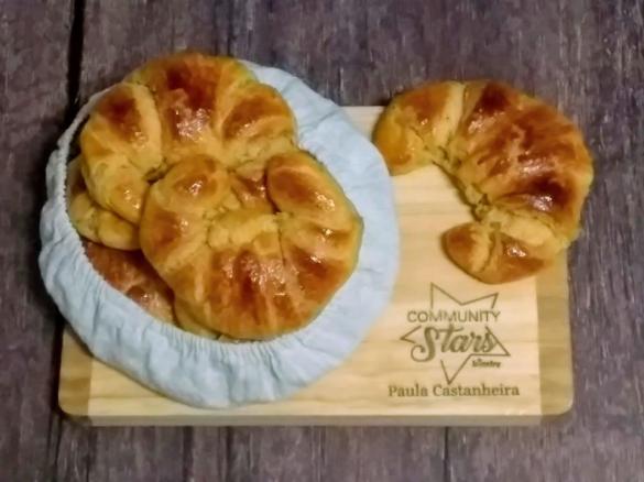 Croissants de Farinha Espelta - Massa Mãe