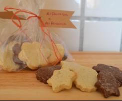 Biscoitos de alfarroba