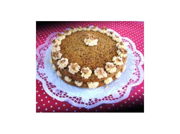 Bolo de Café e Nozes