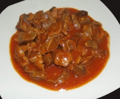 MOELAS EM MOLHO CREMOSO