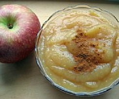 Puré de maçã natural