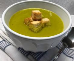 Creme de feijão verde