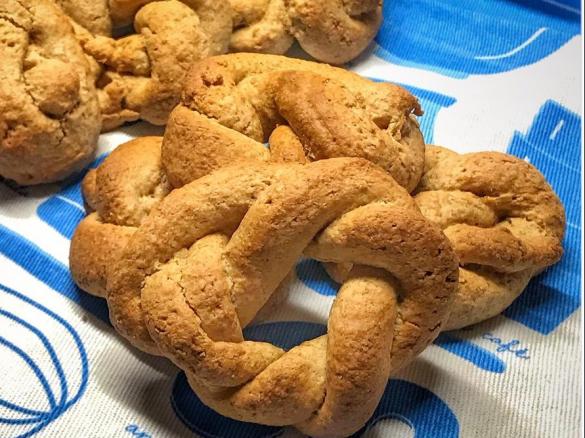 Rosquinhas de azeite integrais
