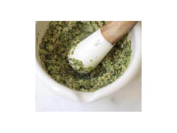 Molho de Manjerona, Alcaparras e Azeitonas Verdes