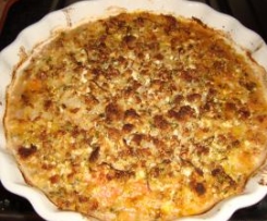 Camarões com Crosta de alho