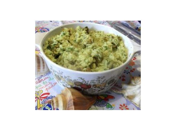 Arroz de Búzios com Coentros e Açafrão das Índias