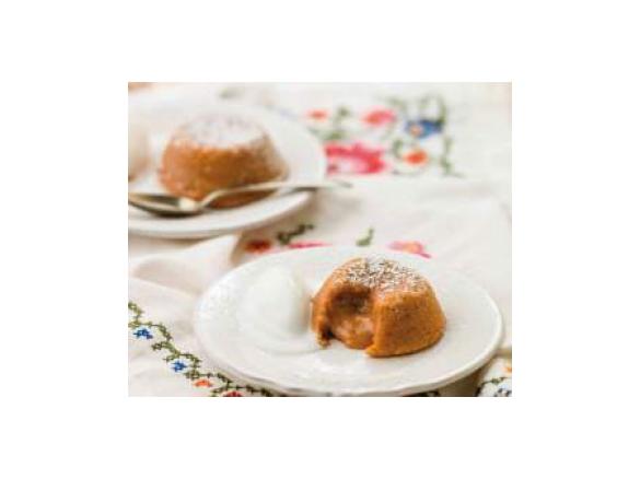 Petit gateau de goiaba