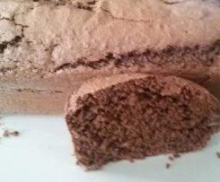 Bolo de chocolate e coco