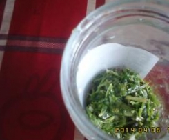 Molho de ervas aromáticas á moda do Algarve