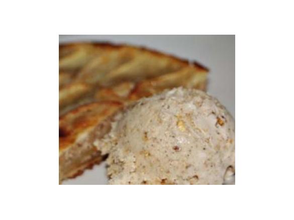 Gelado de Canela e Crocante de Aveia