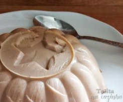 pudim de bolacha e cappuccino com cuajada