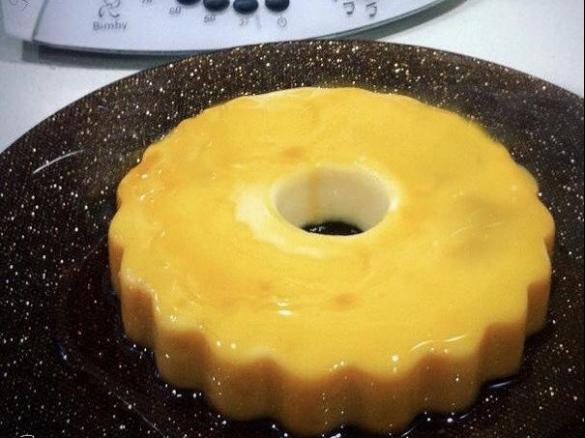 Pudim de leite condensado e cuajada