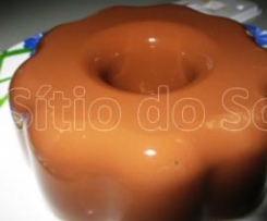 Pudim de chocolate - com cuajada