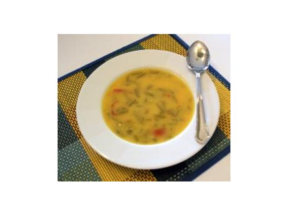 Sopa de feijão verde