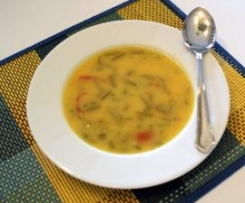 Sopa de feijão verde