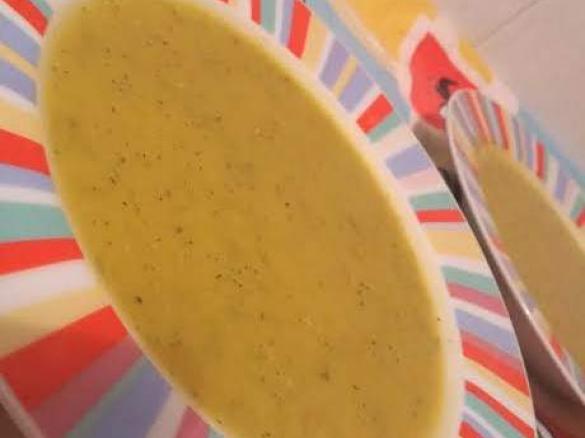Creme de Cenoura e Courgette