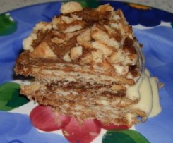 Bolo de bolacha tradicional