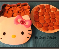 Bolachinhas Kitty de chocolate