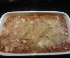 Gnocchi de feijão branco (com molho de salsichas frescas)