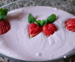Mousse de morango