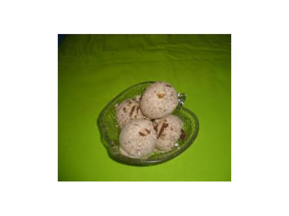 Gelado de Iogurte e bolacha