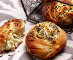 Rolinhos de queijo chèvre