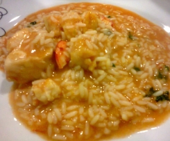 Arroz de Tamboril com Gambas