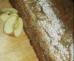 Bolo de maçã e avelãs