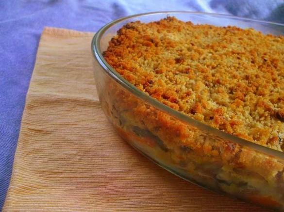 Crumble de Atum à moda da Tobias