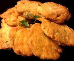 Pataniscas de Frango com Sobras