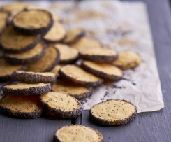 BOLACHAS SALGADAS DE QUEIJO E MOSTARDA