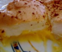 Creme de natas merengado