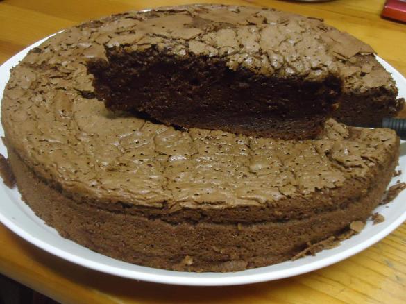 Bolo de chocolate fofinho