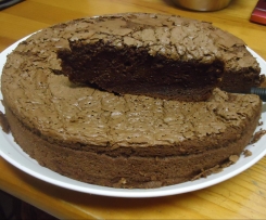 Bolo de chocolate fofinho