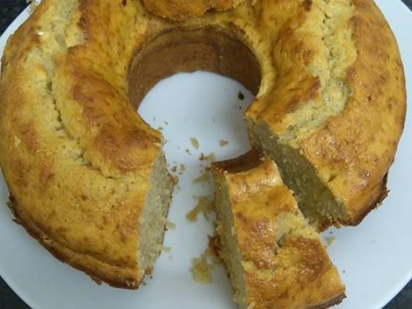 Bolo de maca do Miguel