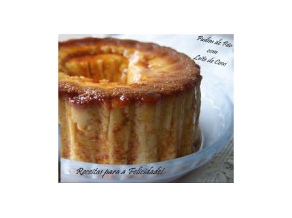 Pudim de Pão com Leite de Coco