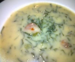 Caldo verde sem batata