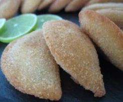 Rissóis de Pescada e Camarão