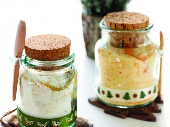 Açúcar aromatizado com casca de laranja