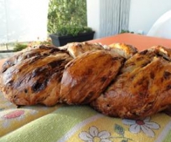 Brioche com chocolate da Gi