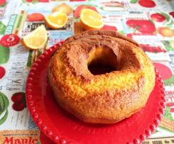 Bolo de Laranja Húmido e Fofo