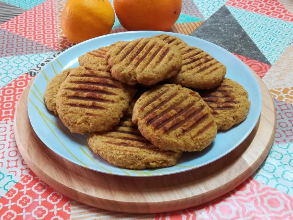 Panquecas de Laranja Paleo (feitas na tostadeira)
