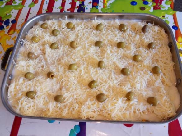 Lasanha de Peru com Legumes